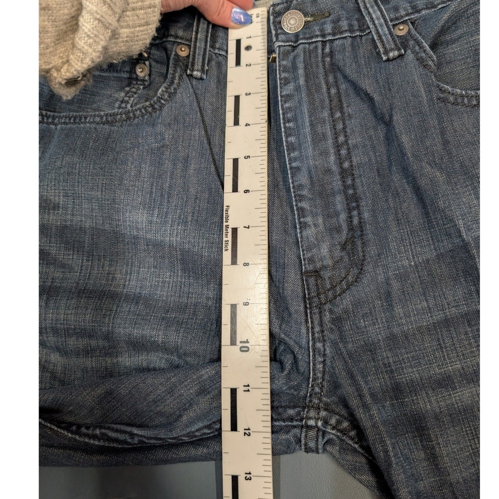 Levis 559 Relaxed Straight Jeans Mens 36x32 Dark Wash Blue Denim 00559-0229 - Picture 11 of 14